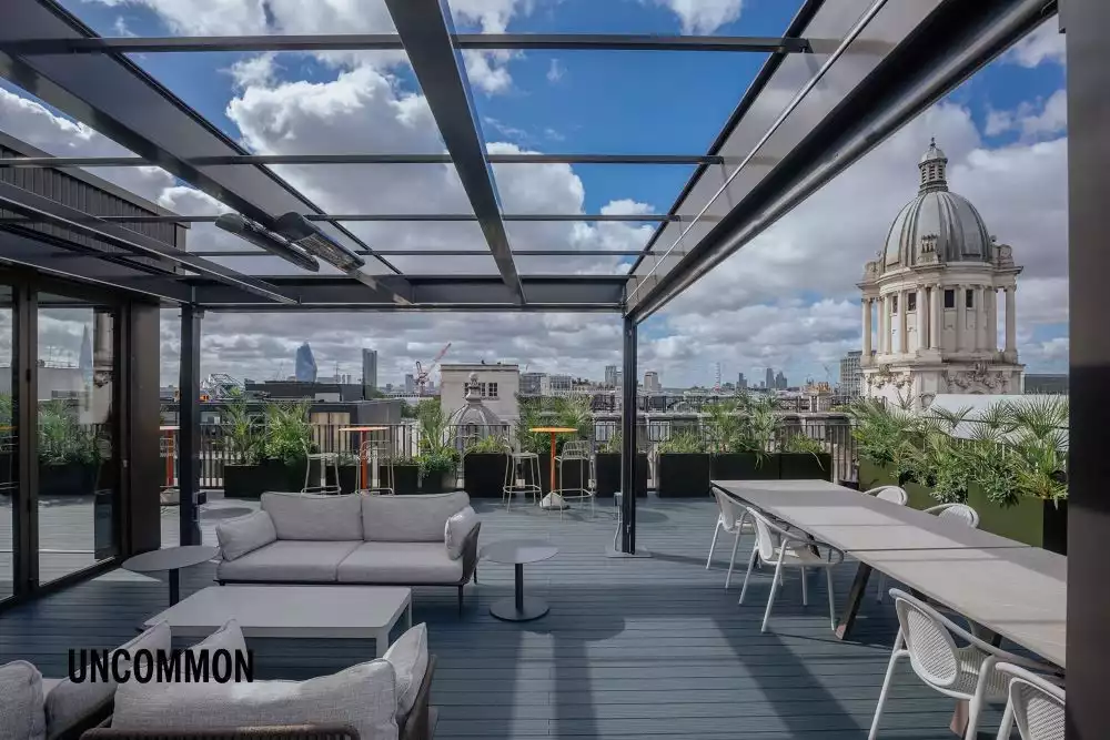 Roof Terrace at Uncommon Holborn