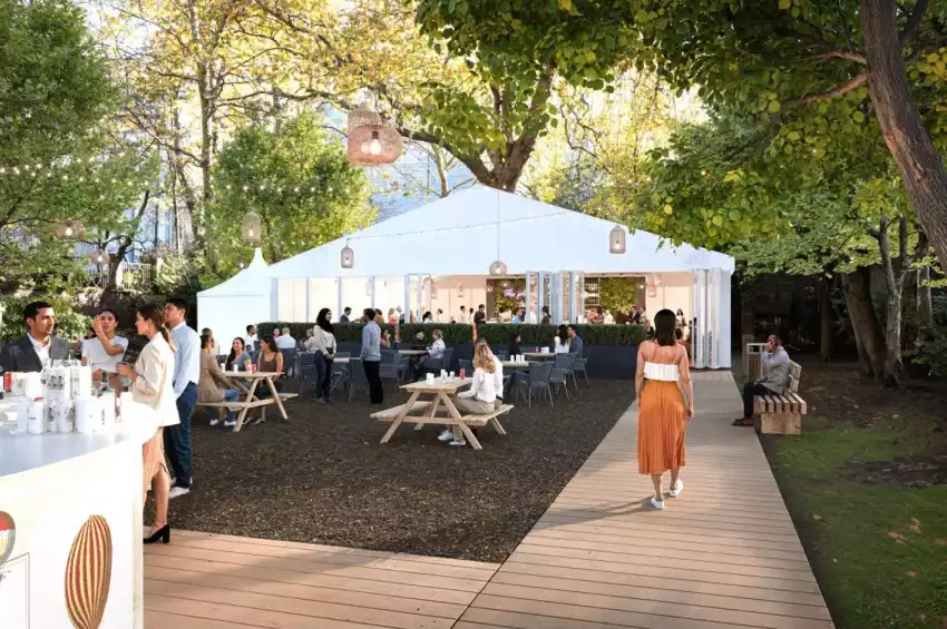 The Sunken Garden, Bloomsbury