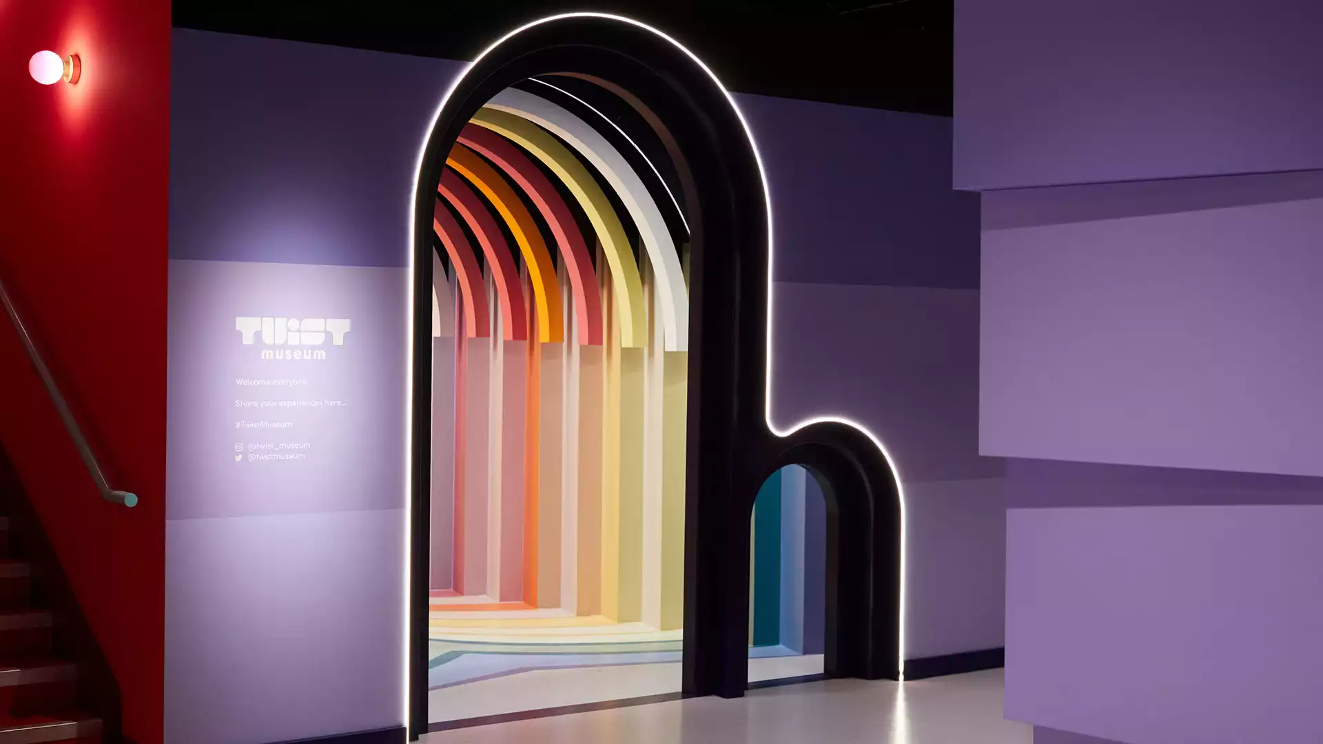 Auditorium, Colour Flip, and Anamorphosis