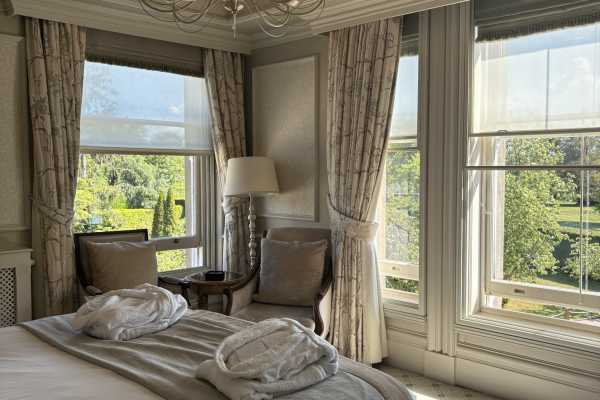 Luxurious Bedrooms at Down Hall Hotel