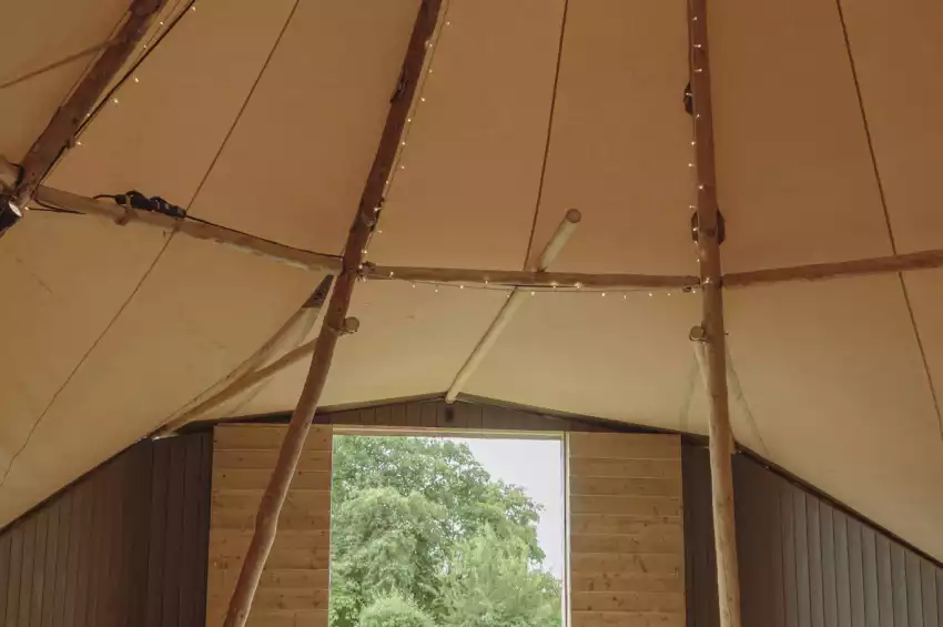 Tipis at Mapledurham