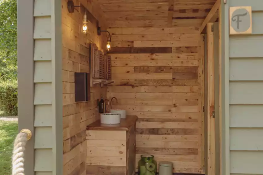 Tipis at Mapledurham