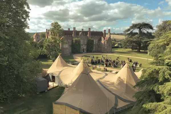 Tipis at Mapledurham