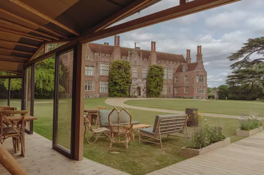 Tipis at Mapledurham