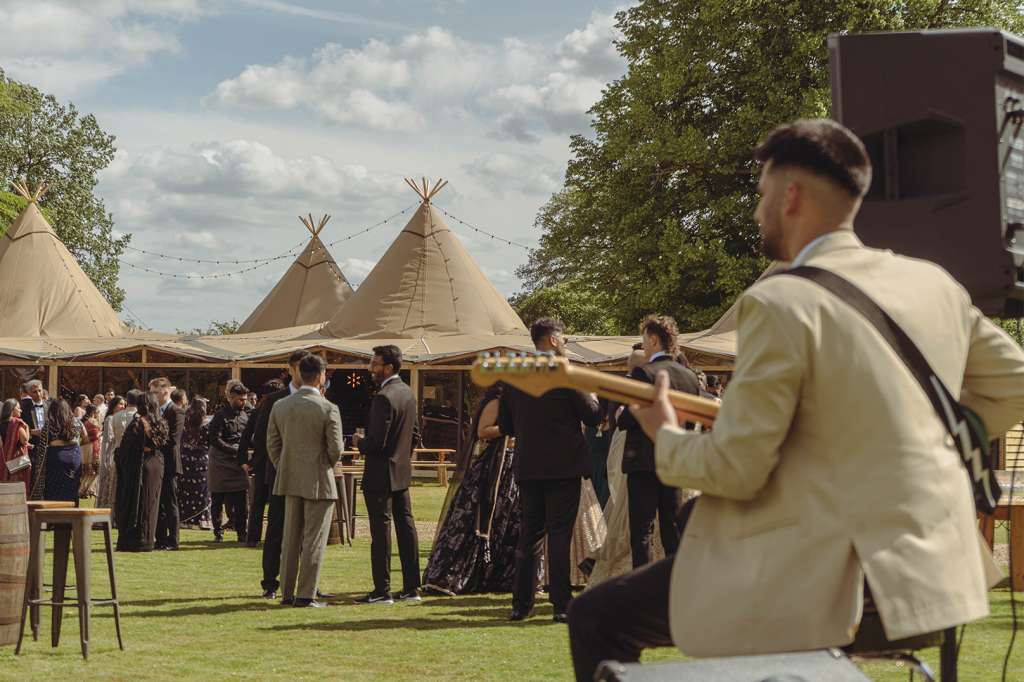 Tipis at Mapledurham