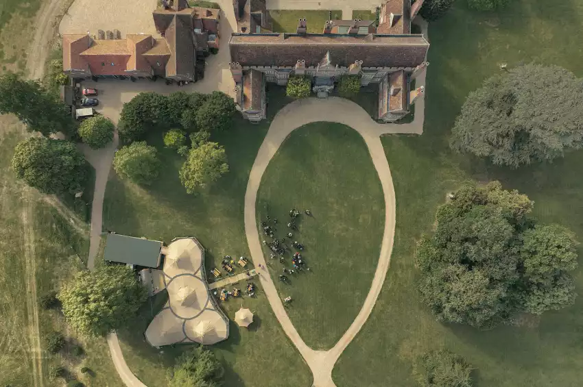 Tipis at Mapledurham