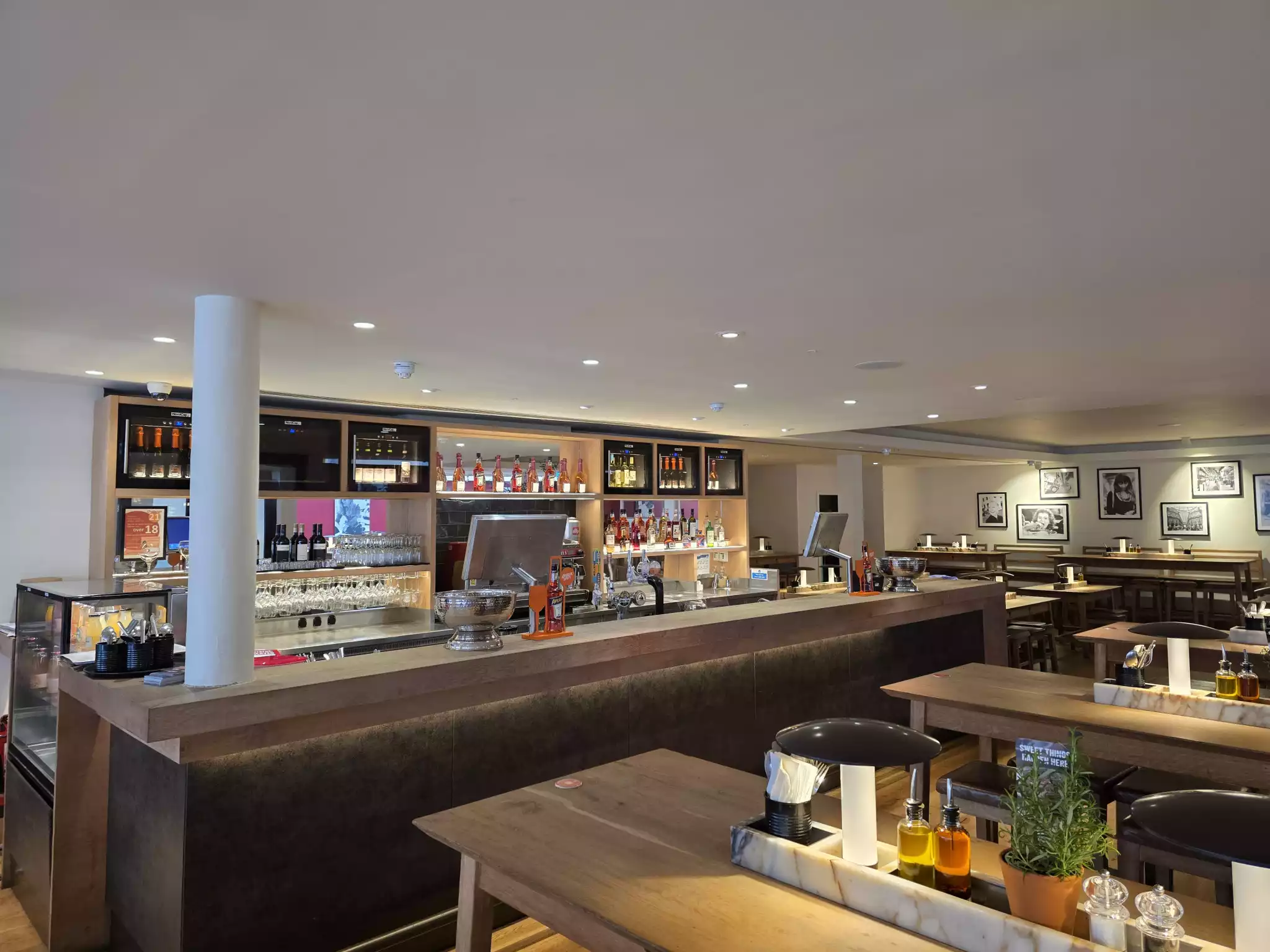 Window View at Vapiano Great Portland Street