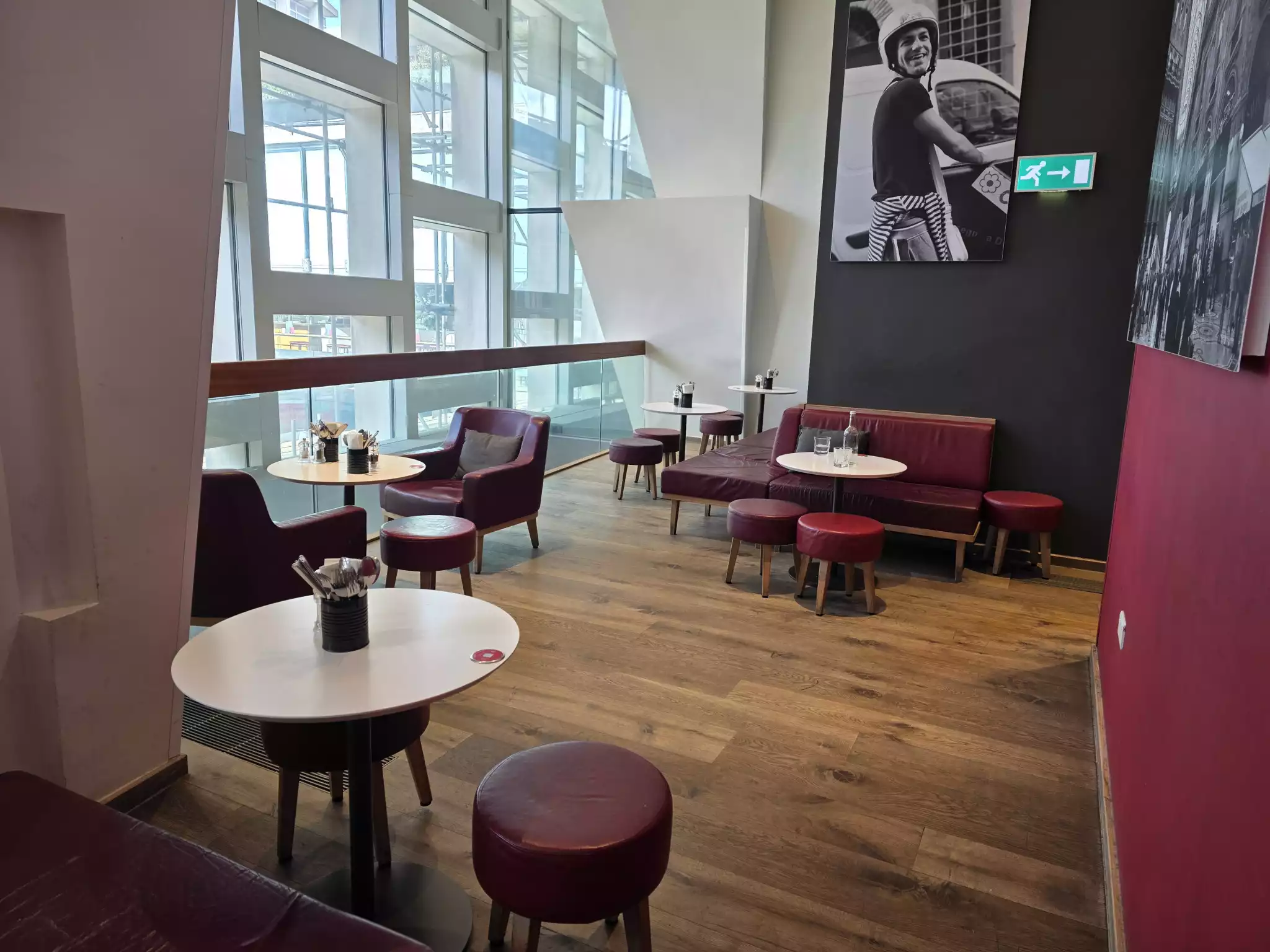 Lounge Area at Vapiano Tottenham Court Road