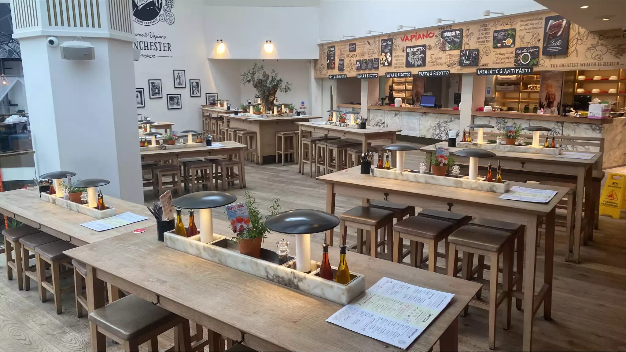 The Mezzanine at Vapiano Manchester