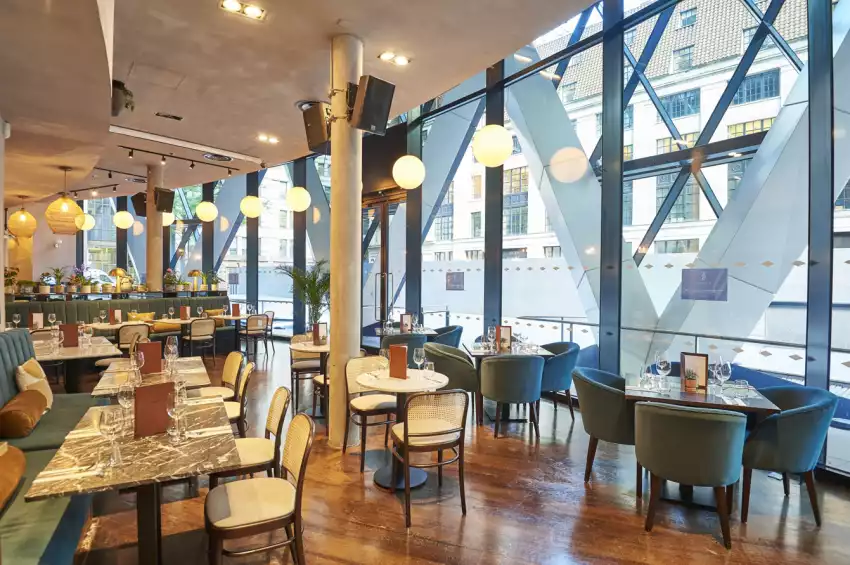 The Sterling Bar, Bottom Floor of The Gherkin