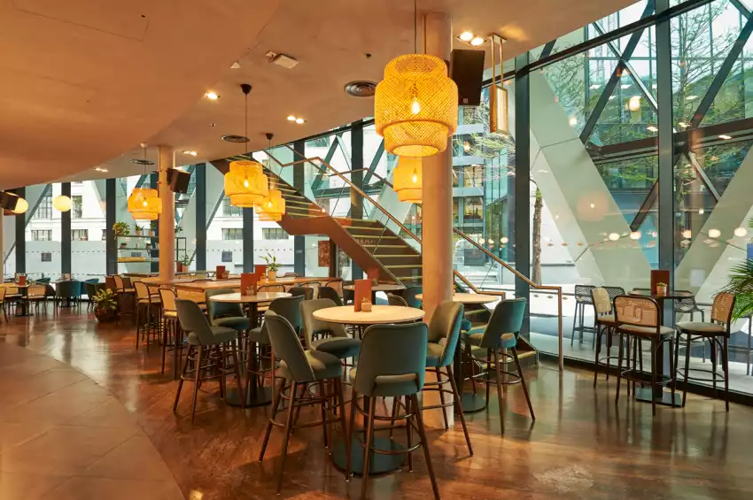 The Sterling Bar, Bottom Floor of The Gherkin