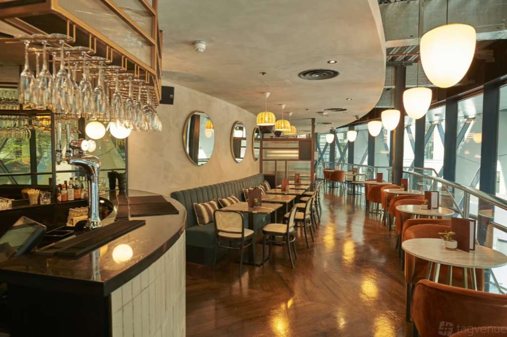 The Sterling Bar, Bottom Floor of The Gherkin