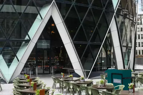 The Sterling Bar, Bottom Floor of The Gherkin
