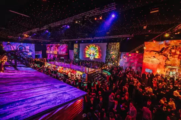 Office Christmas party venue in London