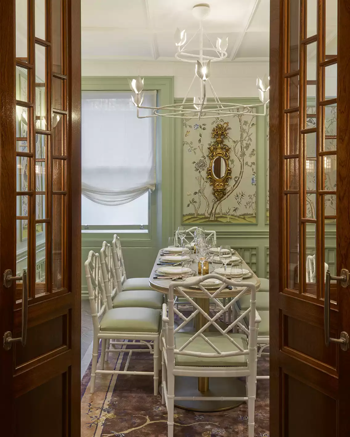 The Peacock room. 
