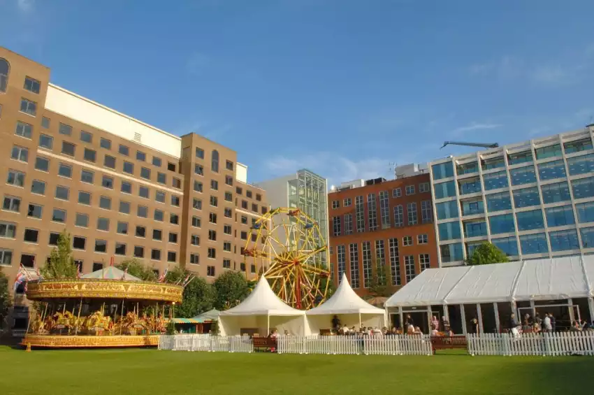 Party venues in London: The Artillery Garden at The HAC Party venues in London: The Artillery Garden at The HAC