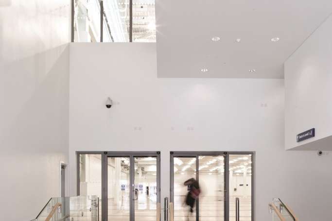Entrance lobby of Olympia West