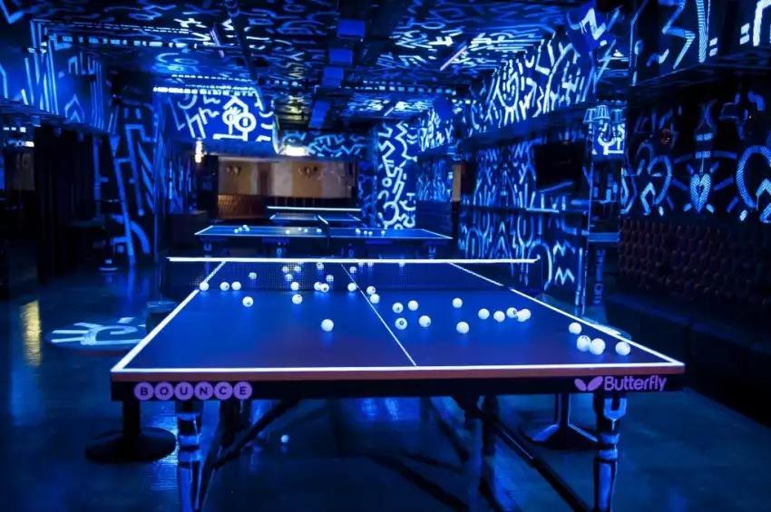 Party venues in London: Bounce Ping Pong