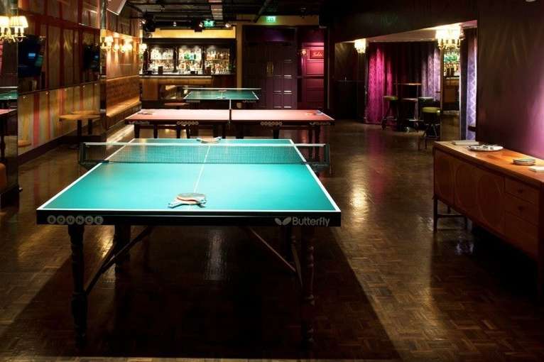 Party venues in London: Bounce Ping Pong