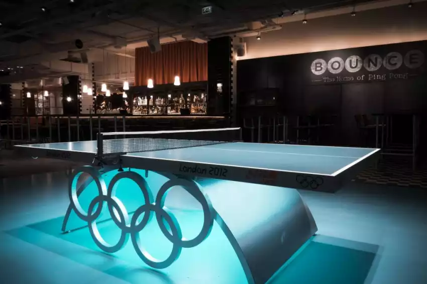 Party venues in London: Bounce Ping Pong