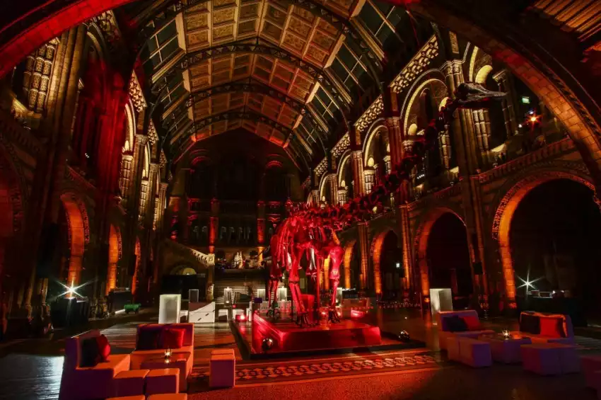 Christmas Party Venue in London : The Natural History Museum