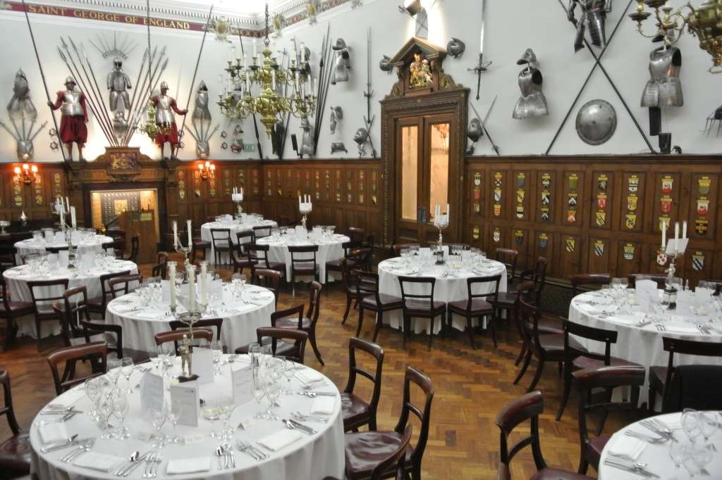 Christmas Party Venue in London : Armourers Hall